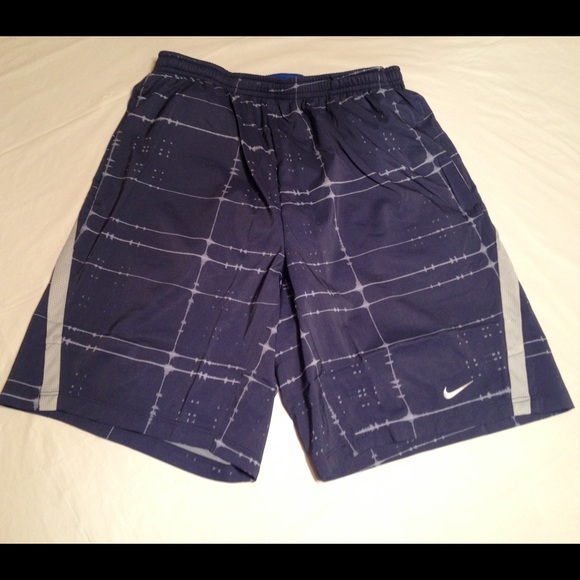 Nike men's shorts blue gray - Picture 2 of 2